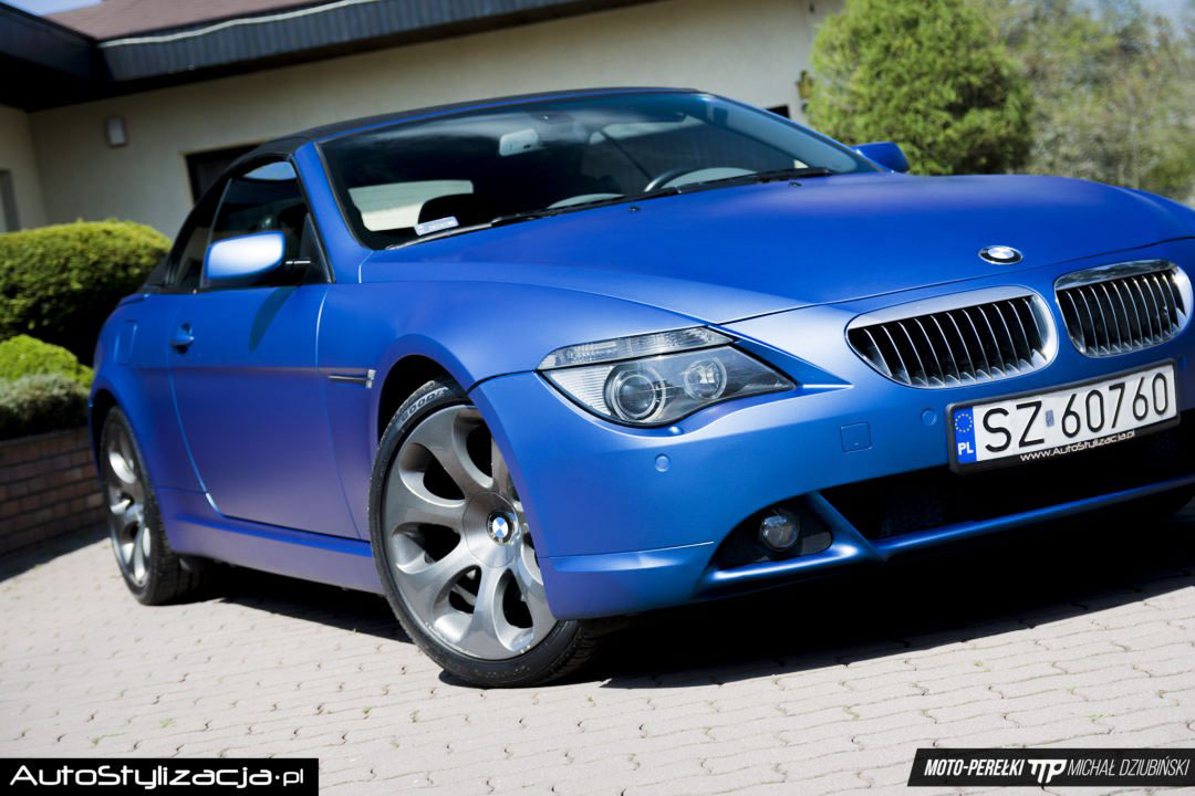 Zmiana Koloru Auta BMW E63