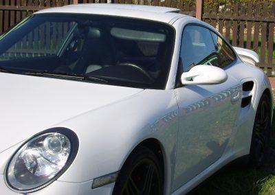 Porsche Czarny Karbon