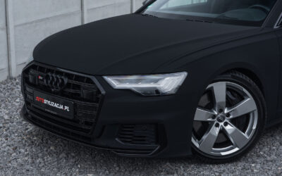 Audi oklejone folią APA w kolorze Ultra Matt